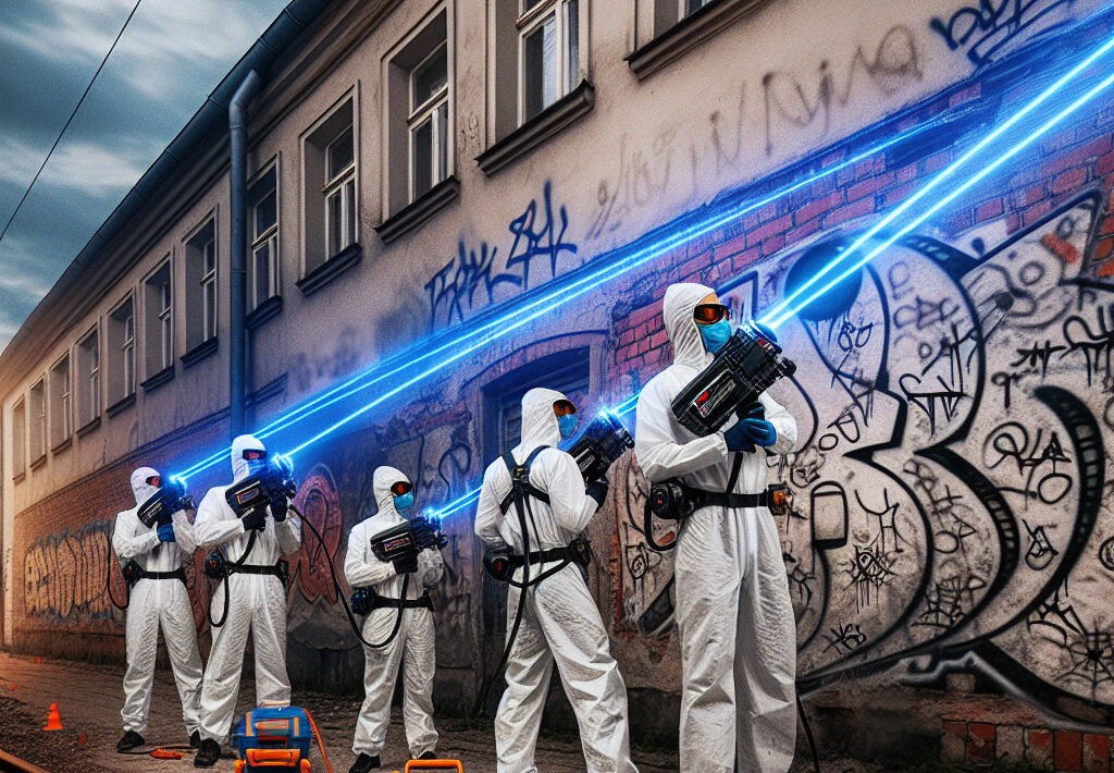 Laserowe usuwanie graffiti Piła